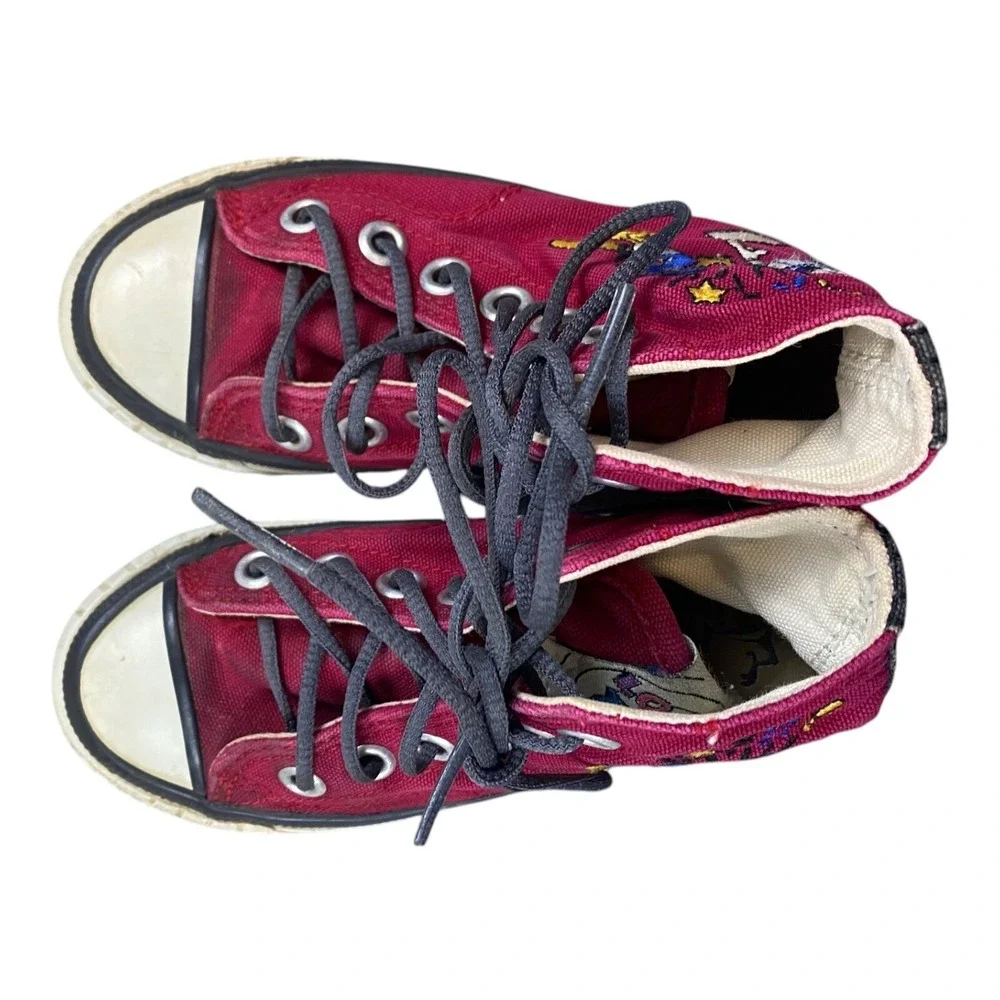 Retro Keds‎ Looney Tunes WB High-Top Baseball Canvas Sneaker 90's VINTAGE Sz 9